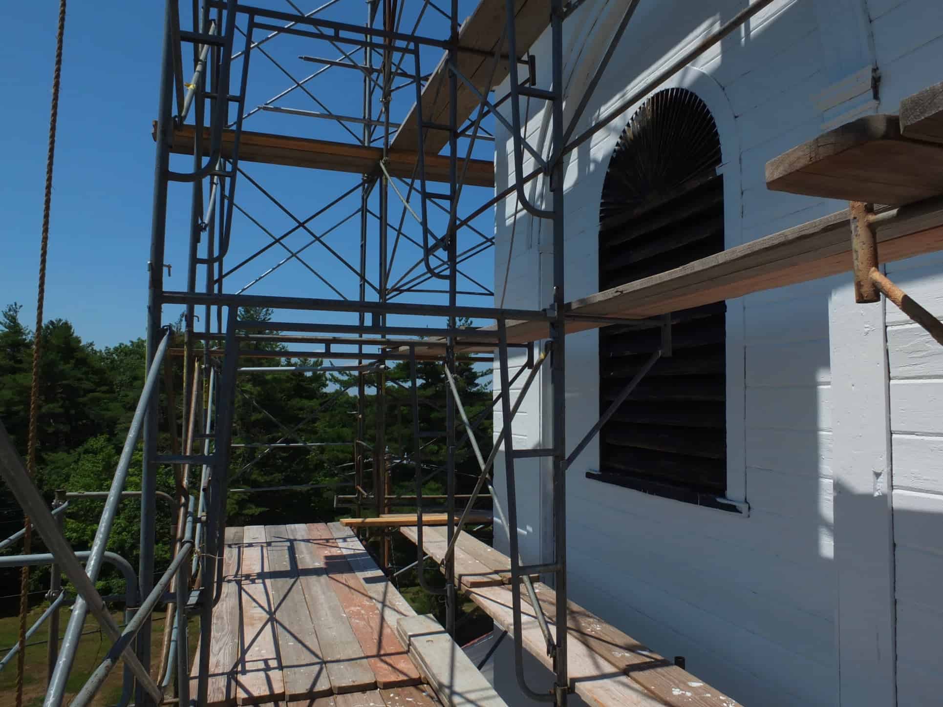 Restoration Underway The White Church of Blandford