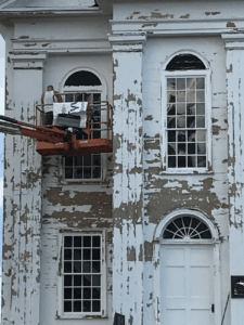 The White Church exterior painting